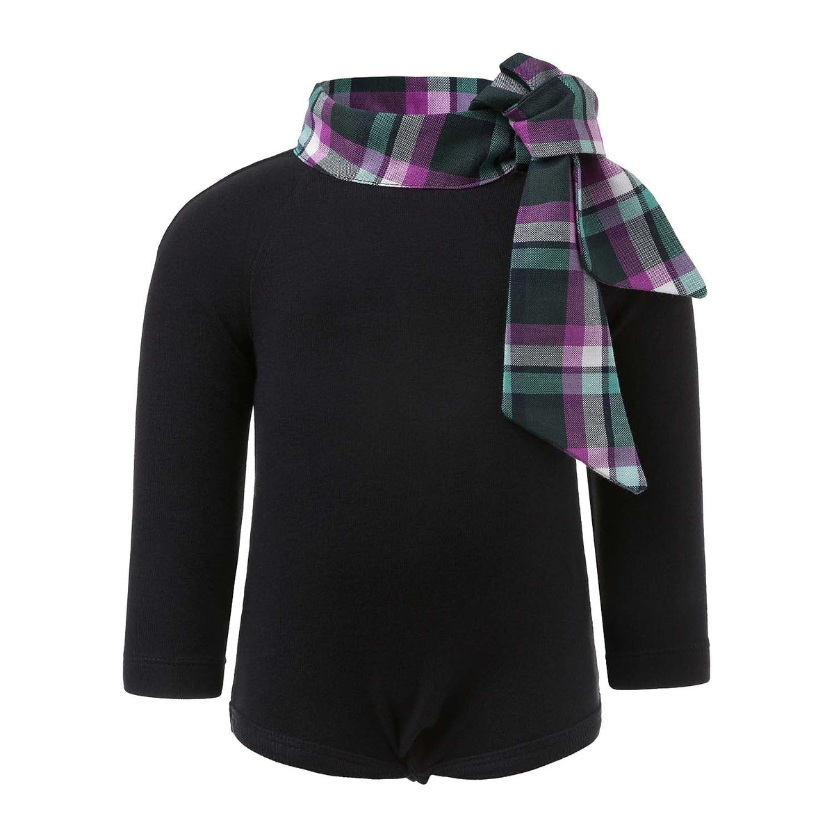 The Bow-Tie Onesie — Black